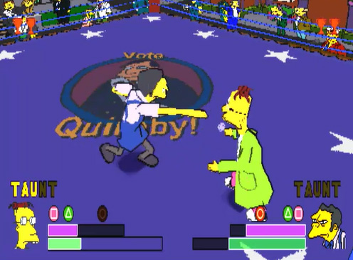 The Simpsons Wrestling All Characters