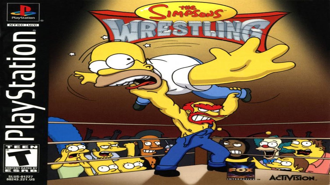 Simpsons wrestling speedrun game